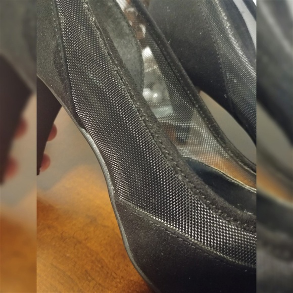 Call It Spring Mesh Inset Pumps Black Size - Picture 3 of 8